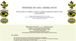 Desktop Screenshot of pepiniere-du-golf.com